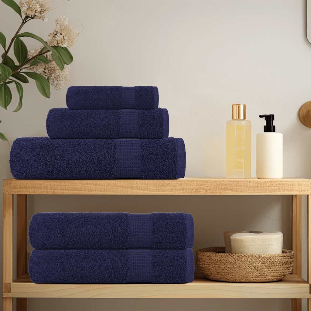 10 db sötétkék szaunatörölköző frogn 80 x 200 cm 360 g/m²