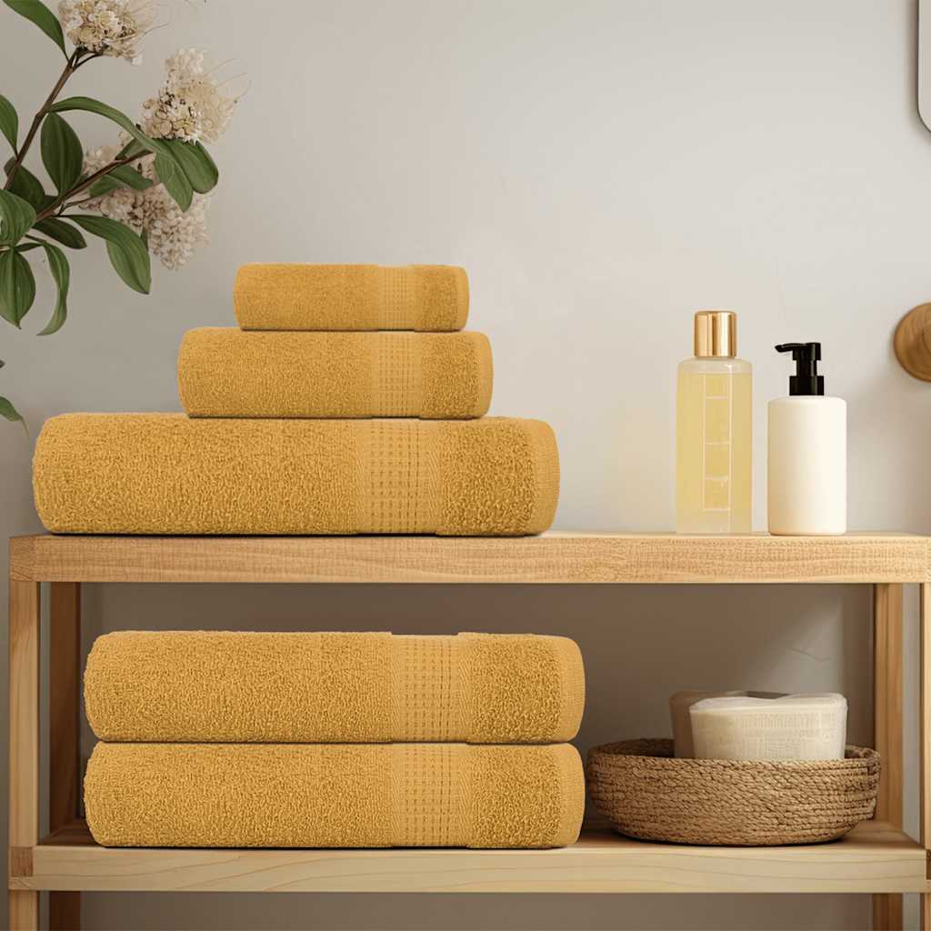 10 db frogn mosdótörlő arany 30 x 30 cm 360 g/m²