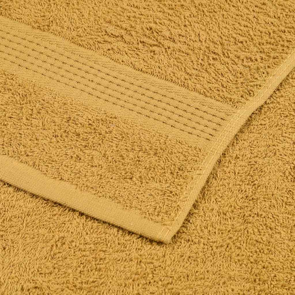 10 db frogn mosdótörlő arany 30 x 30 cm 360 g/m²