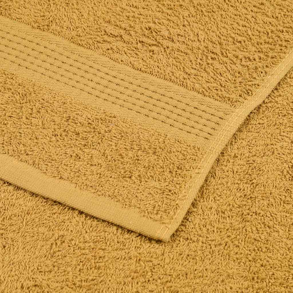 4 db frogn vendégtörölköző arany 30 x 50 cm 360 g/m²