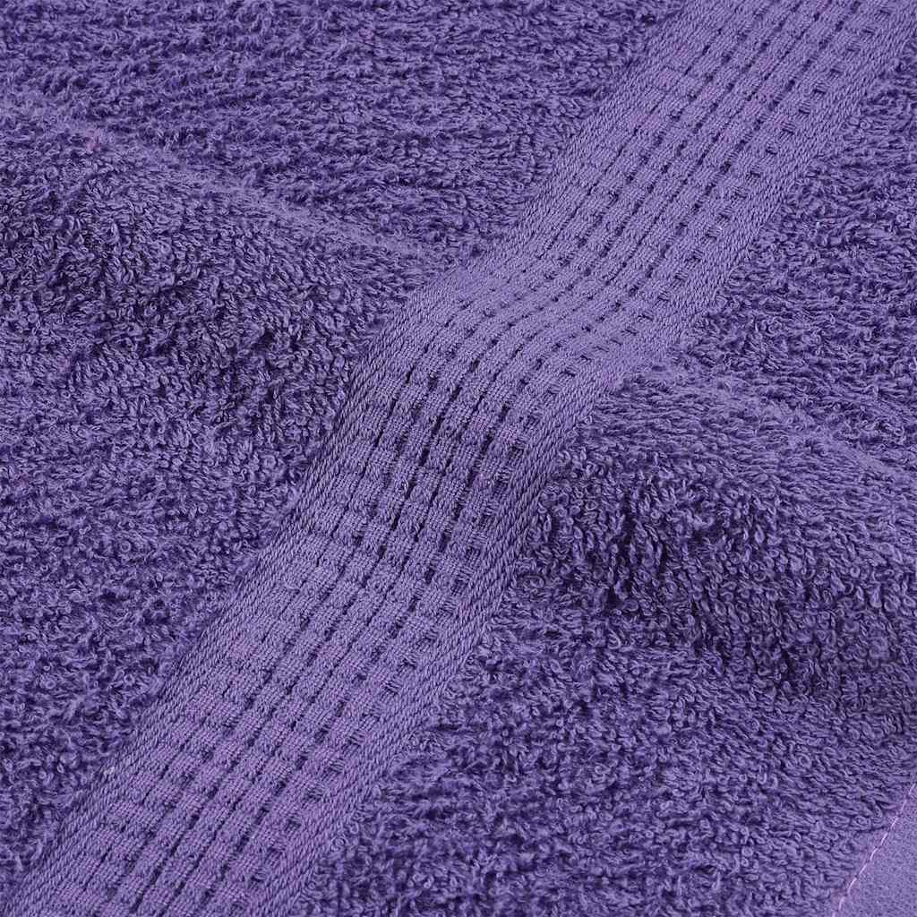 4 db lila frogn mosdótörlő 30 x 30 cm 360 g/m²