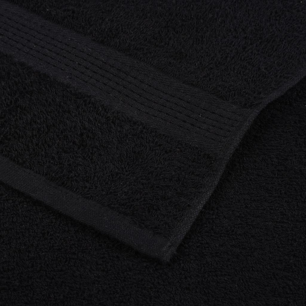 4 db frogn mosdótörölköző fekete 30 x 30 cm 360 g/m²