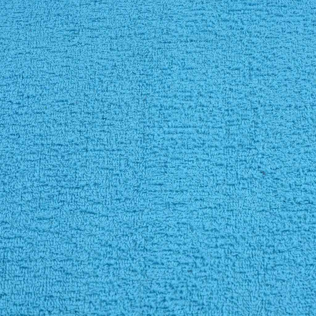 2 db türkizkék frogn mosdótörölköző 30 x 30 cm 360 g/m²