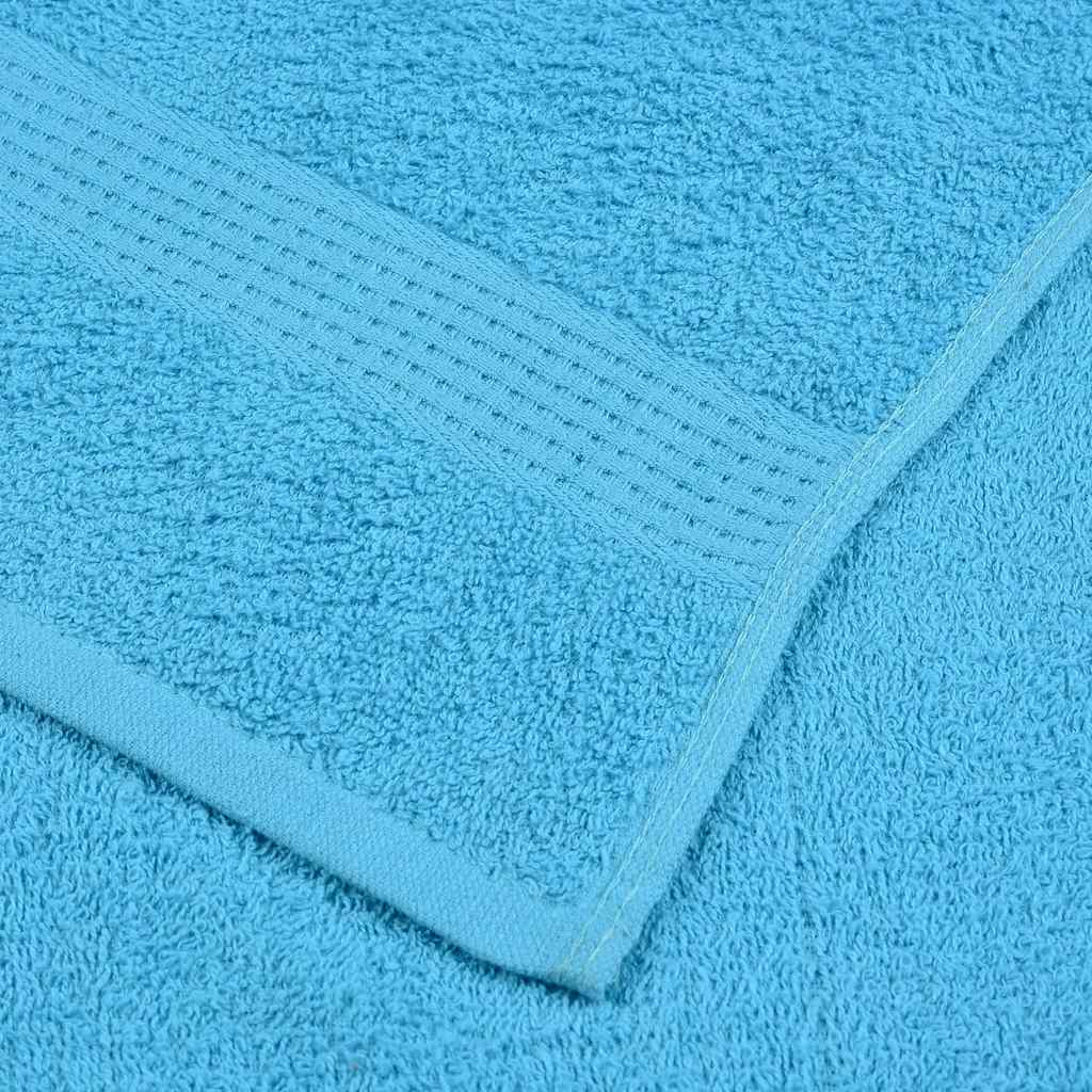 2 db türkizkék frogn mosdótörölköző 30 x 30 cm 360 g/m²