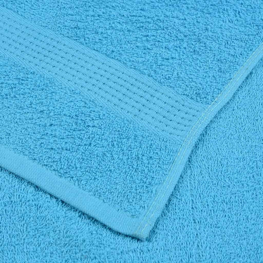 4 db türkizkék frogn törölköző 100 x 200 cm 360 g/m²