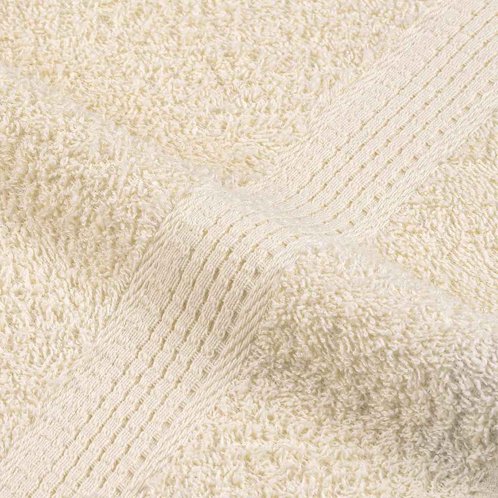 10 db krémszínű frogn zuhanytörölköző 70 x 140 cm 360 g/m²