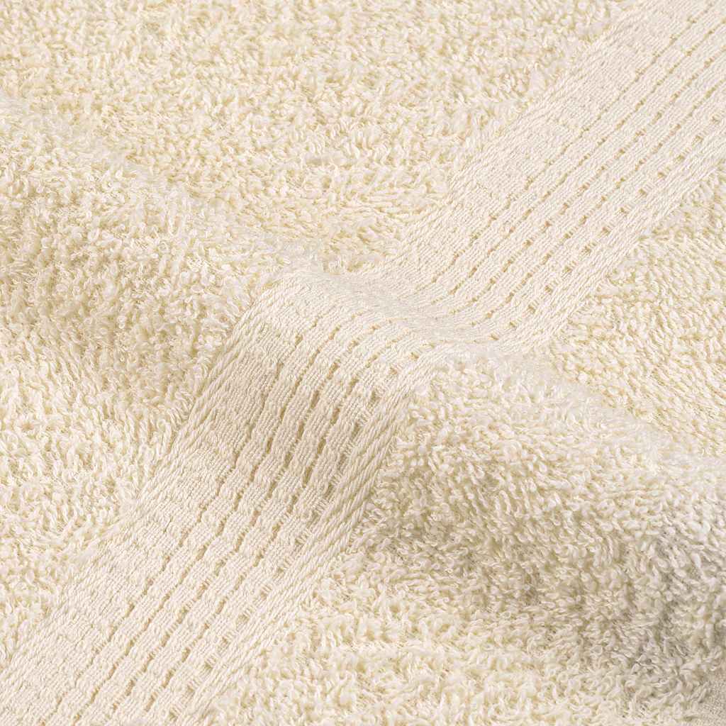 4 db krémszínű frogn fürdőlepedő 100 x 150 cm 360 g/m²