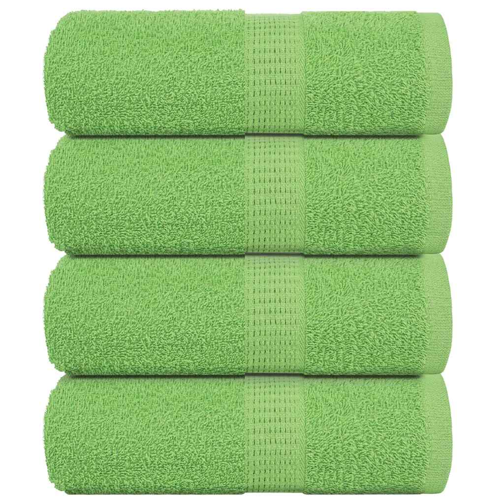 4 db frogn mosdótörlő almazöld 30 x 30 cm 360 g/m²