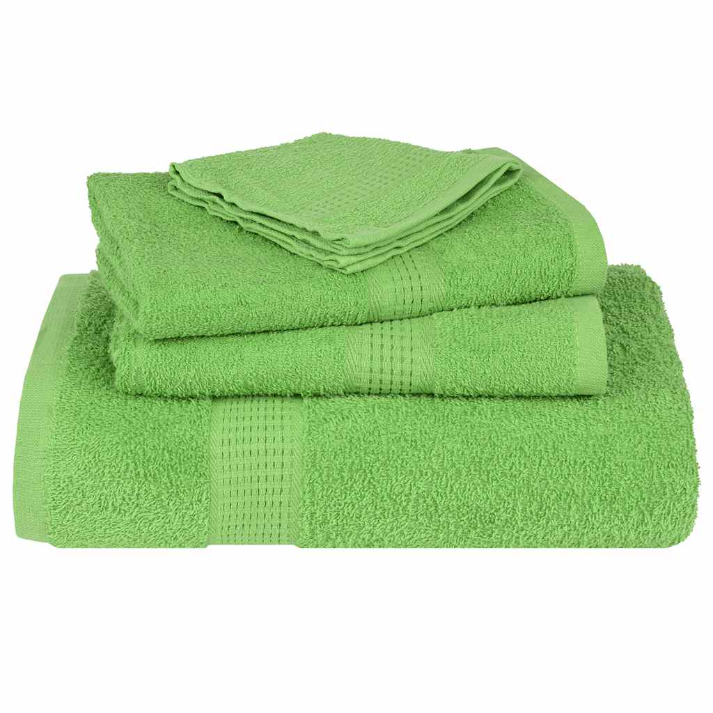 4 db frogn mosdótörlő almazöld 30 x 30 cm 360 g/m²