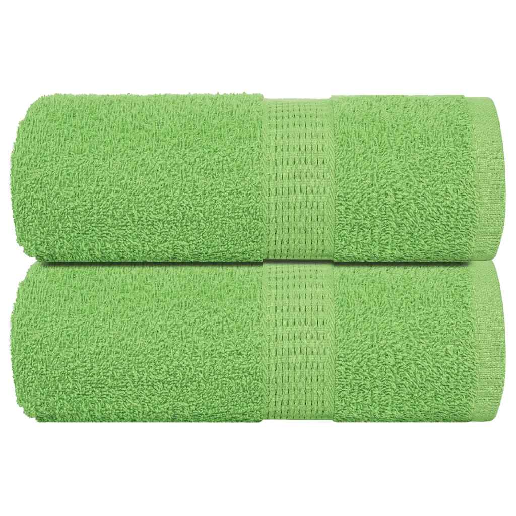 2 db frogn vendégtörölköző almazöld 30 x 50 cm 360 g/m²