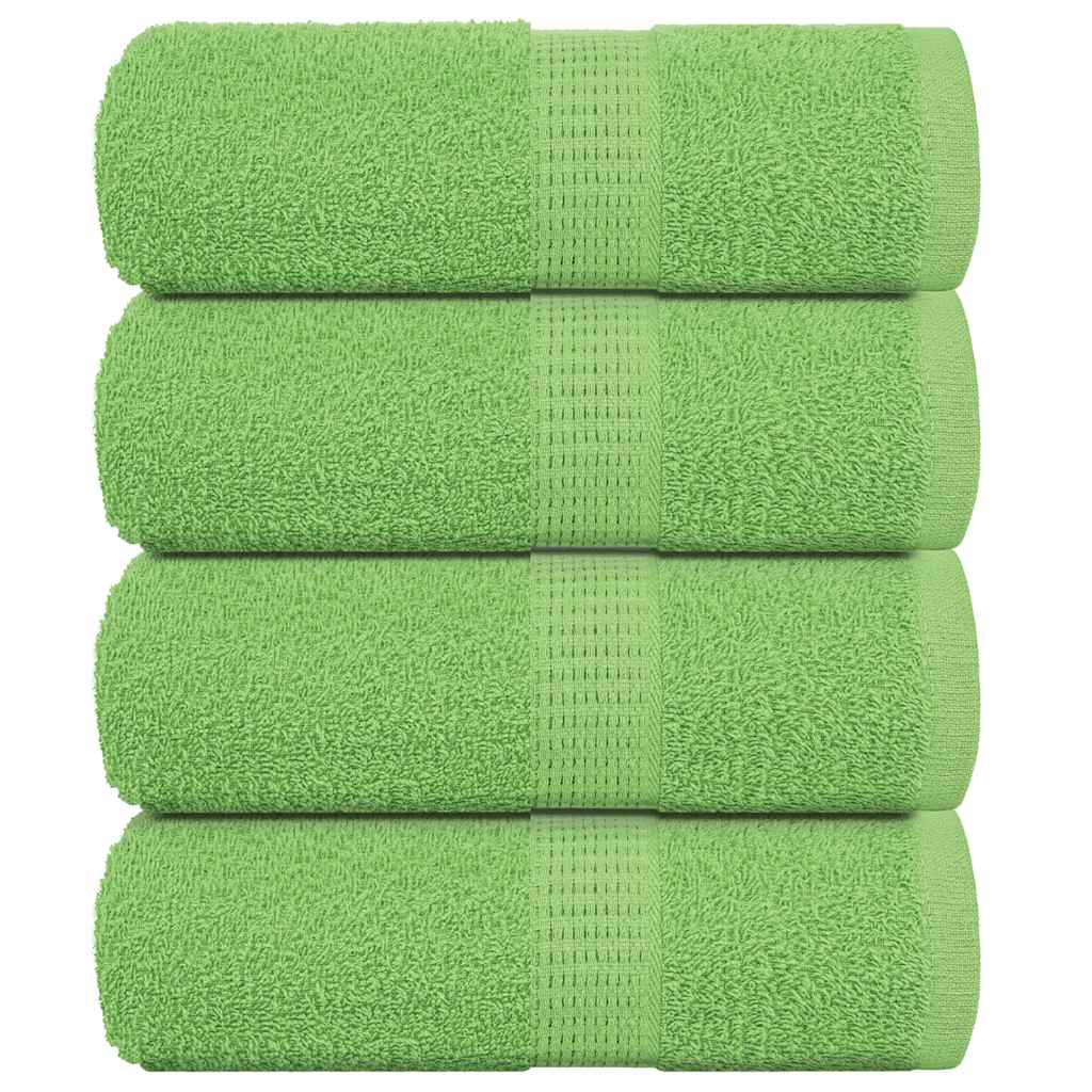 4 db frogn vendégtörölköző almazöld 30 x 50 cm 360 g/m²