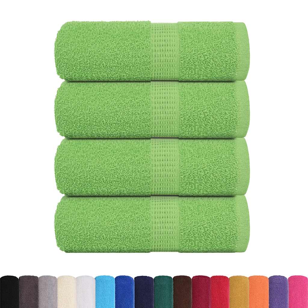 4 db frogn vendégtörölköző almazöld 30 x 50 cm 360 g/m²
