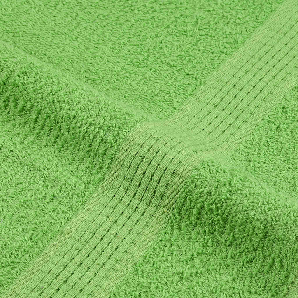 4 db frogn mintás kéztörlő almazöld 50 x 100 cm 360 g/m²