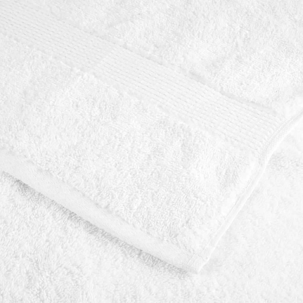 4 db prémium fürdőlepedő solund fehér 100 x 150 cm 600 g/m²
