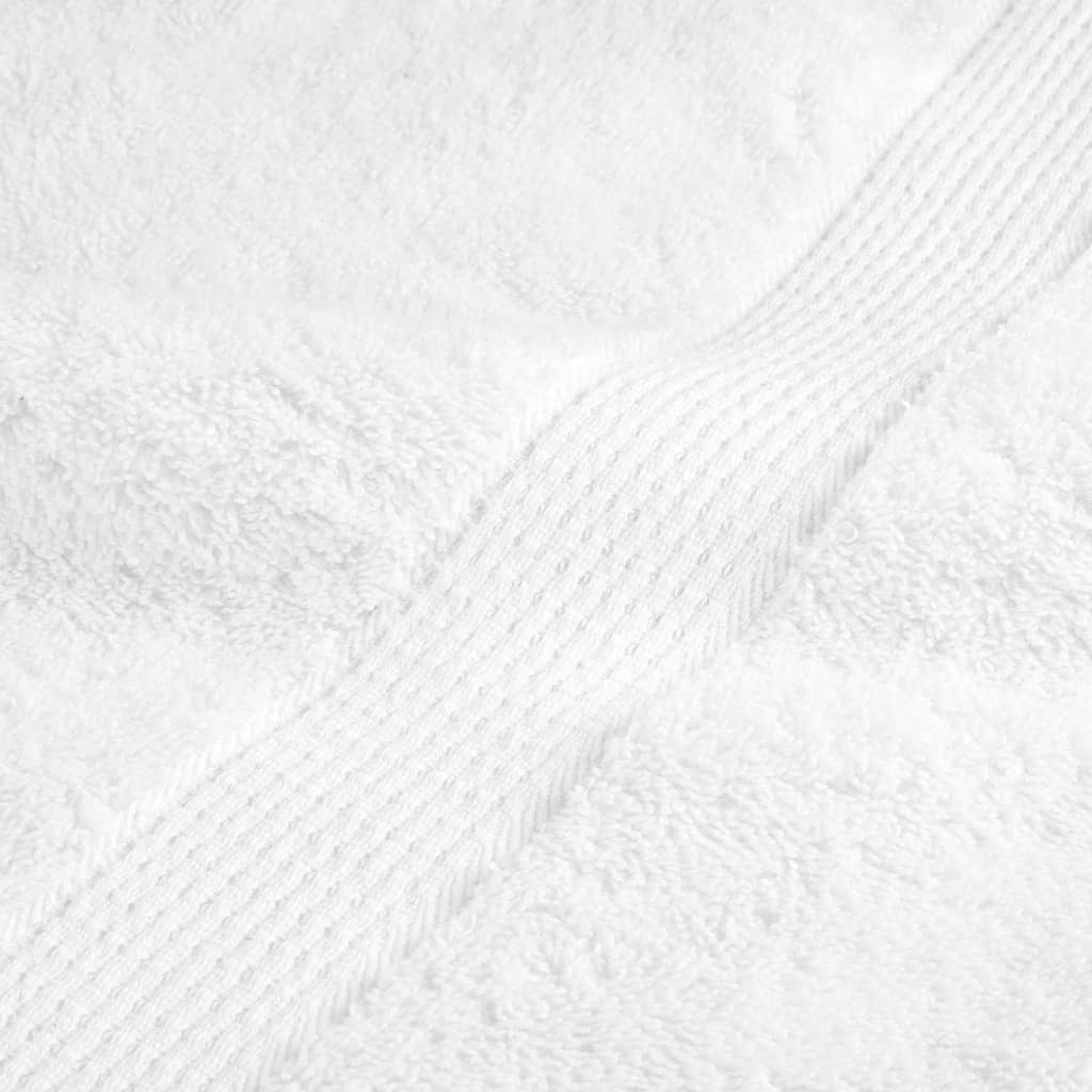 4 db prémium fürdőlepedő solund fehér 100 x 150 cm 600 g/m²