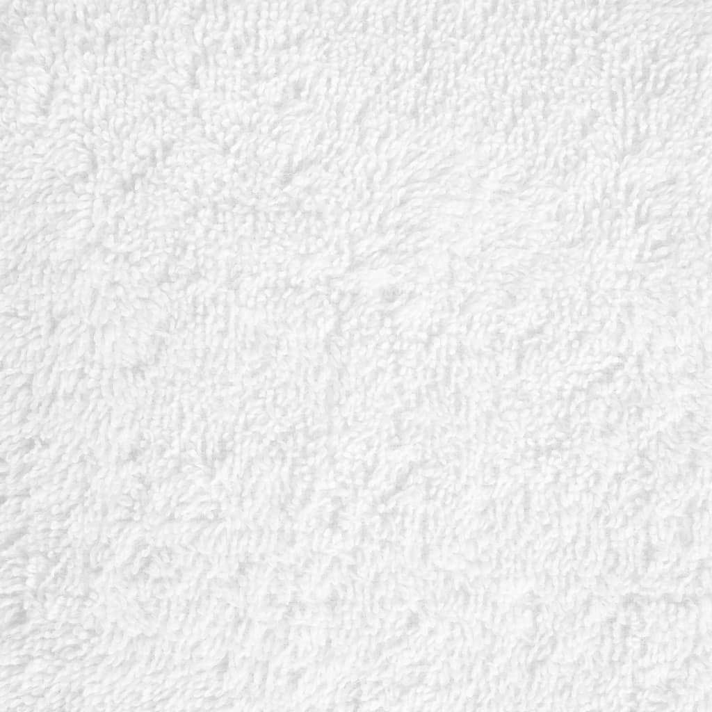 Prémium szaunatörölközők solund 50 db fehér 80 x 200 cm 600 g/m²