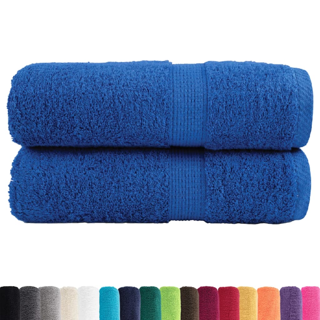 Prémium mosdótörölköző solund 2 db kék 30 x 30 cm 600 g/m²