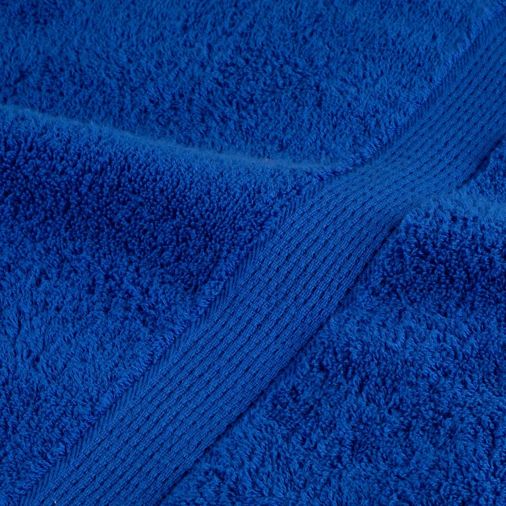 Prémium mosdótörölköző solund 2 db kék 30 x 30 cm 600 g/m²