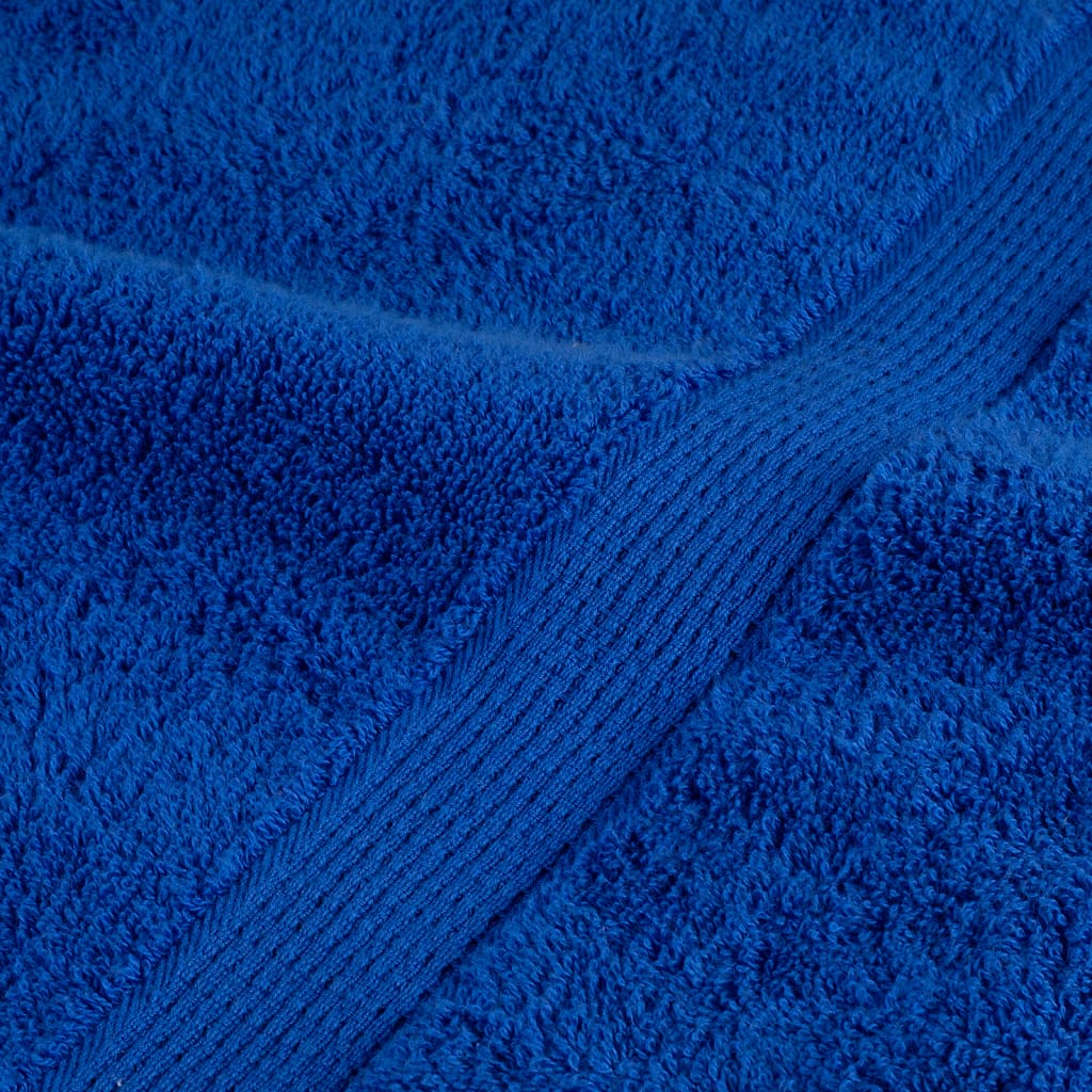 10 db prémium vendégtörölköző solund kék 30 x 50 cm 600 g/m²