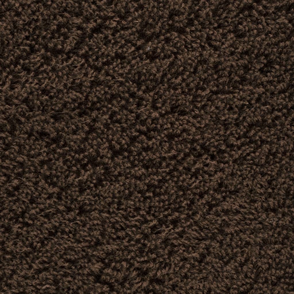 4 db prémium solund mosdótörölköző barna 30 x 30 cm 600 g/m²