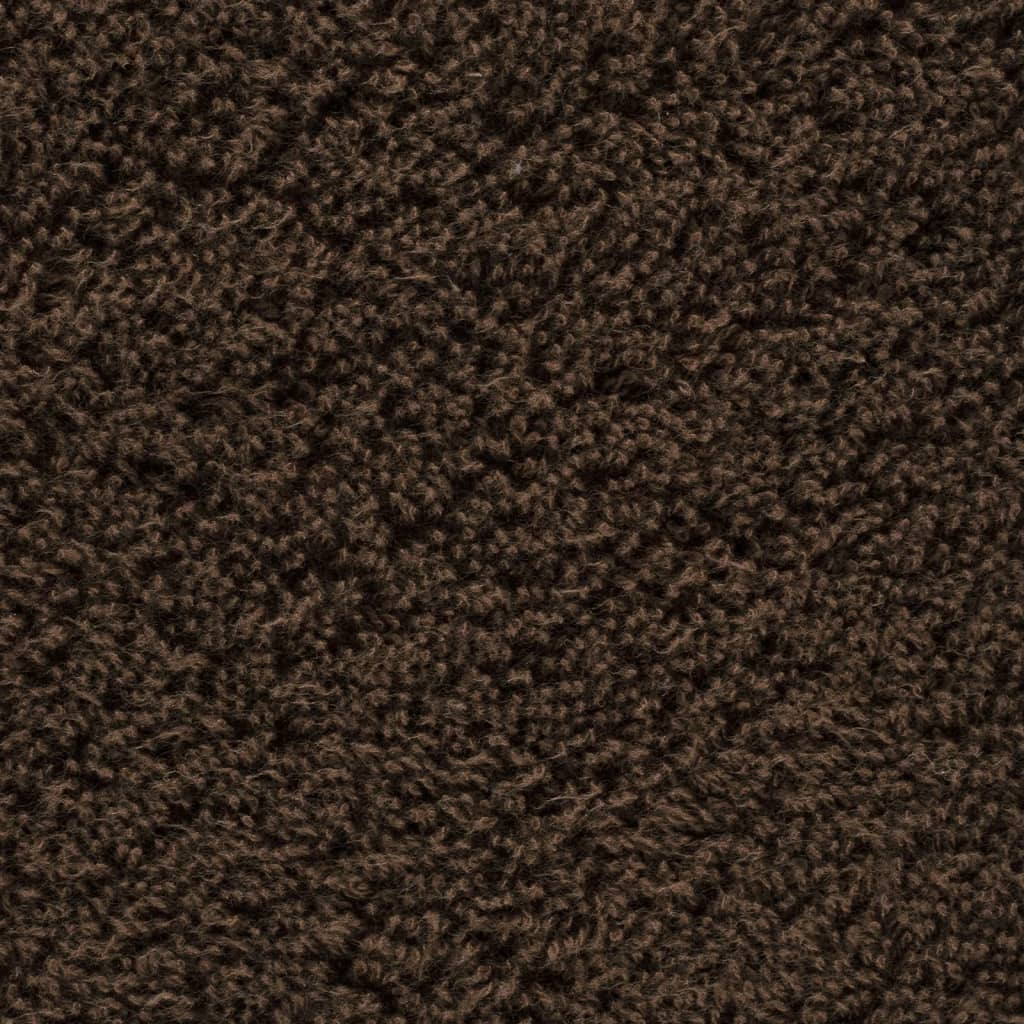 4 db prémium fürdőlepedő solund barna színben 100 x 150 cm 600 g/m²