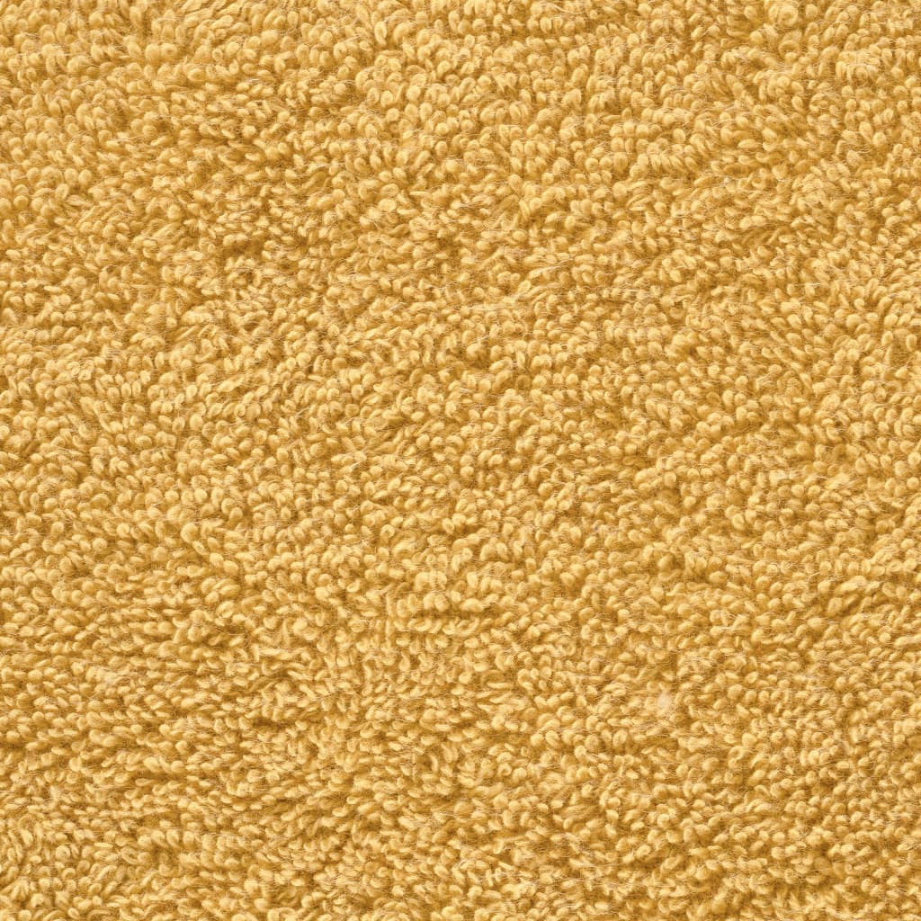 10 db prémium vendégtörölköző solund arany színben 30 x 50 cm 600 g/m²