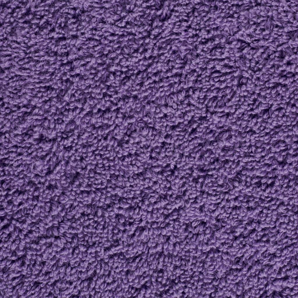10 db prémium fürdőlepedő solund lila 100 x 150 cm 600 g/m²