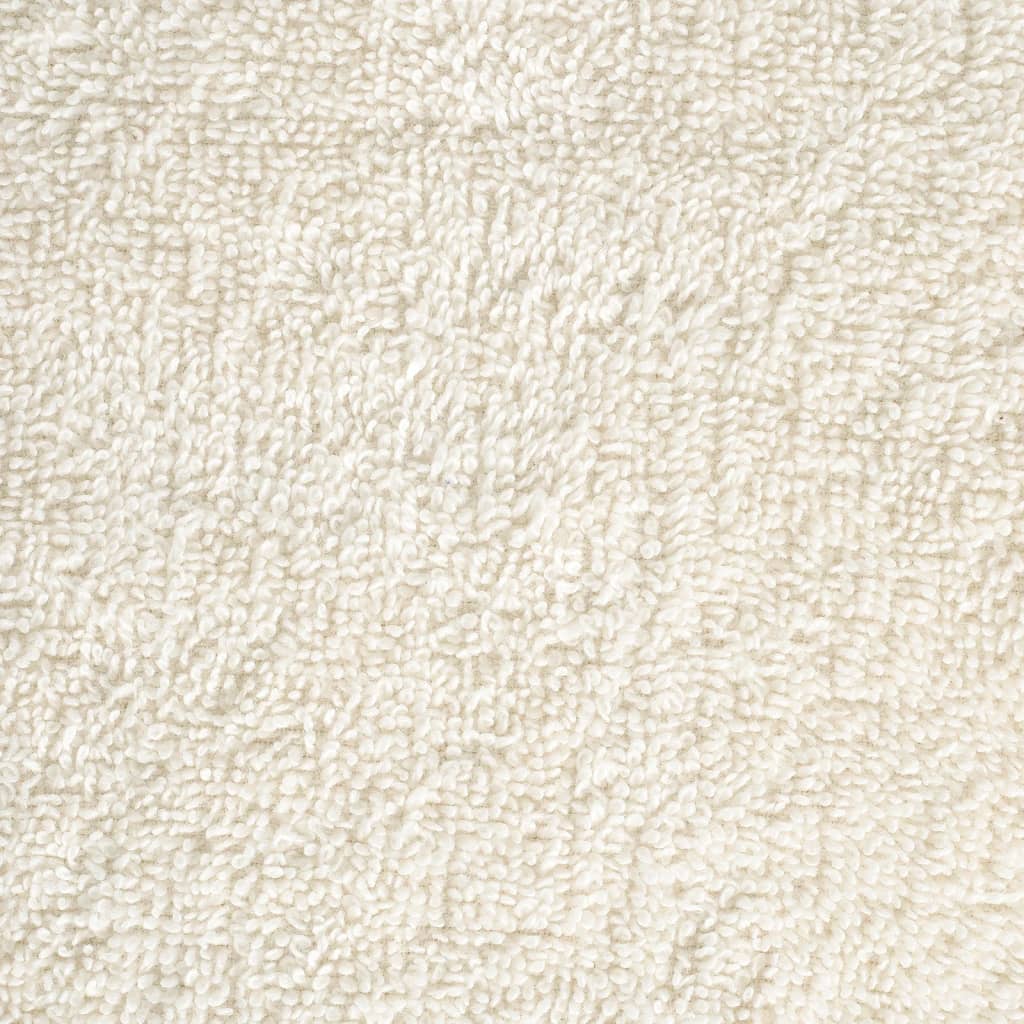 4 db prémium solund mosdótörlő krémszínű 30 x 30 cm 600 g/m²