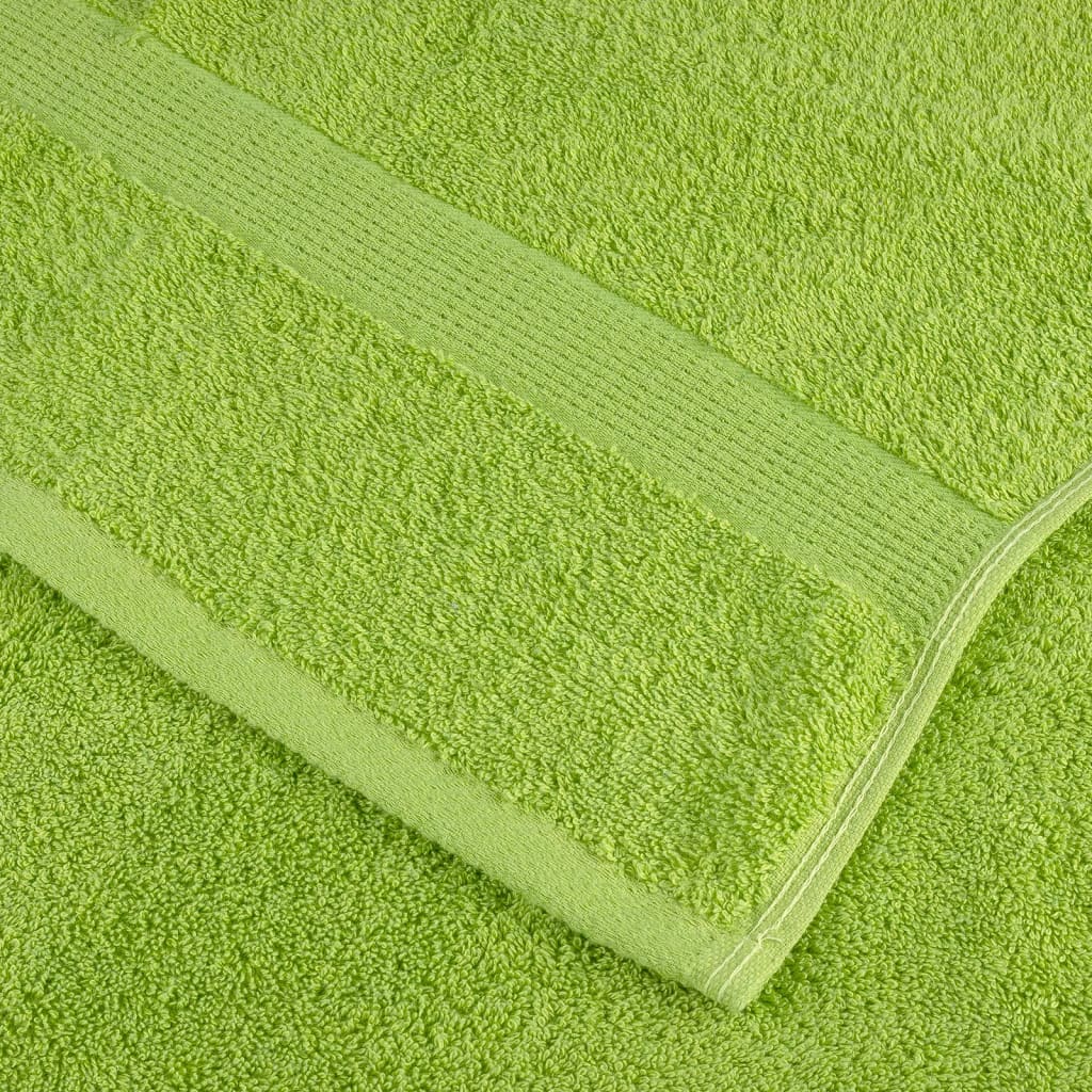 4 db prémium solund mosdótörlő almazöld 30 x 30 cm 600 g/m²