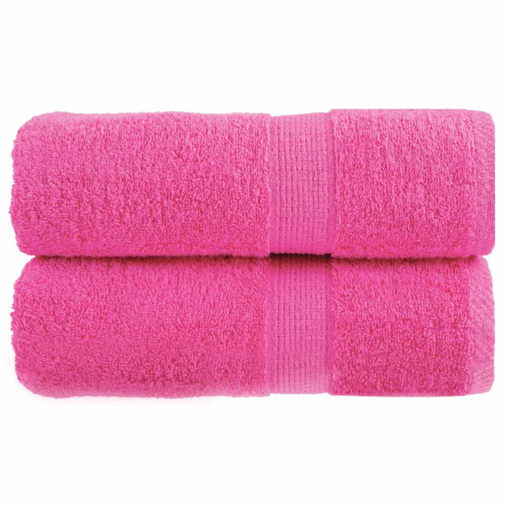 Prémium mosdótörölköző solund 2 db rózsaszín 30 x 30 cm 600 g/m²