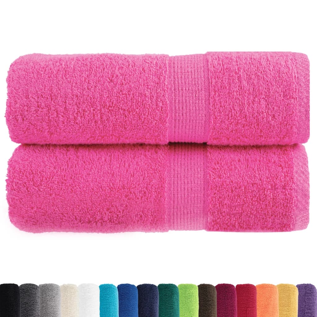 Prémium mosdótörölköző solund 2 db rózsaszín 30 x 30 cm 600 g/m²