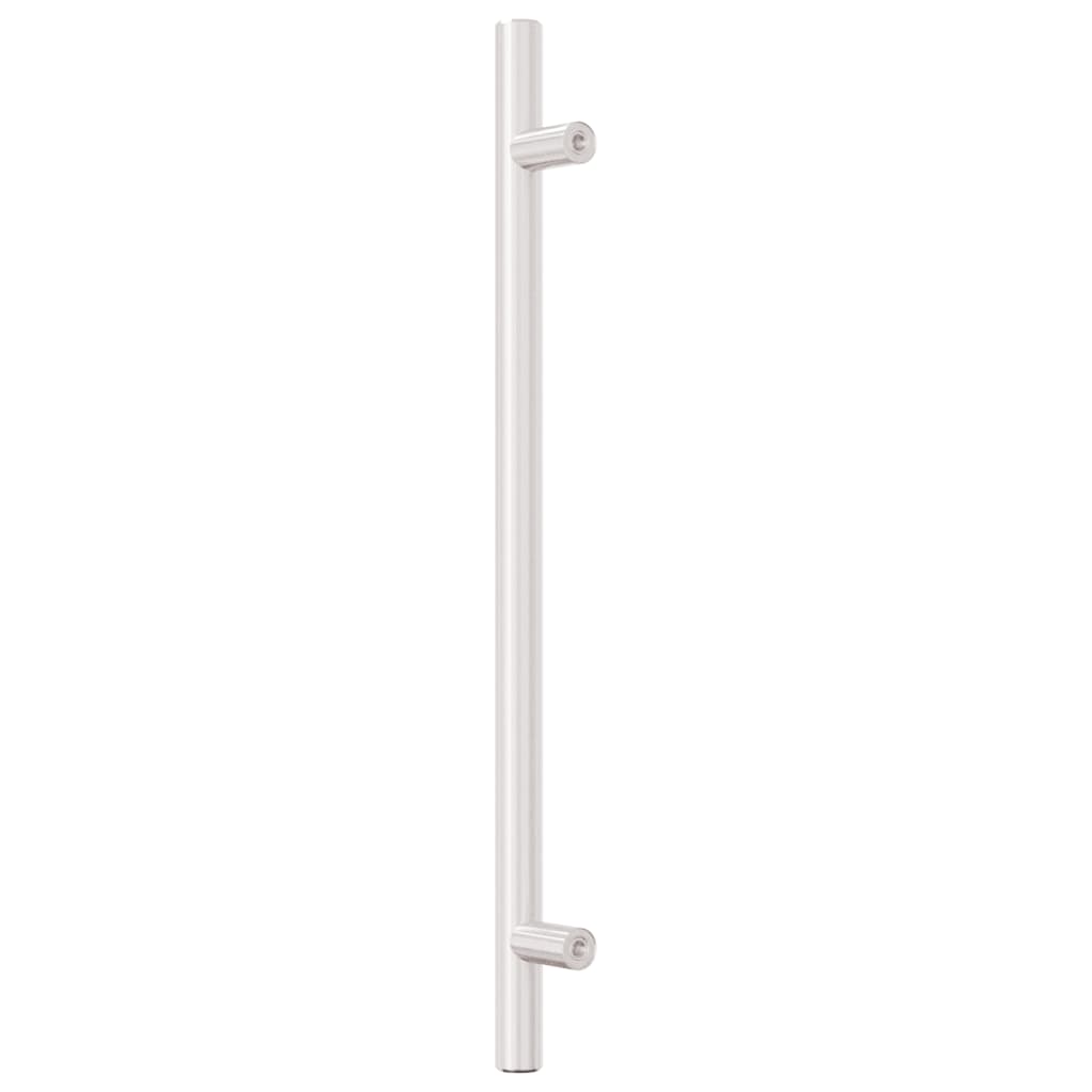 20 db ezüst rozsdamentes acél szekrényfogantyú 192 mm