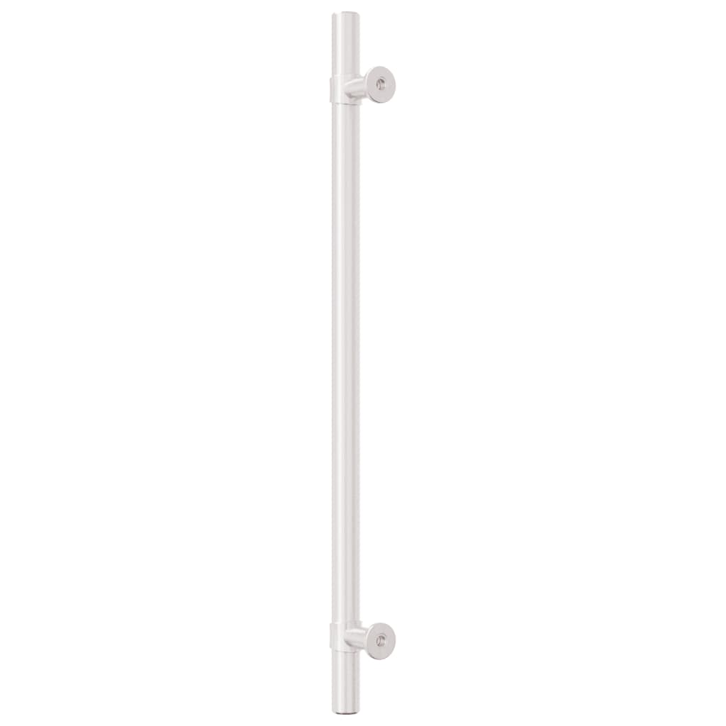 10 db ezüst rozsdamentes acél szekrényfogantyú 224 mm
