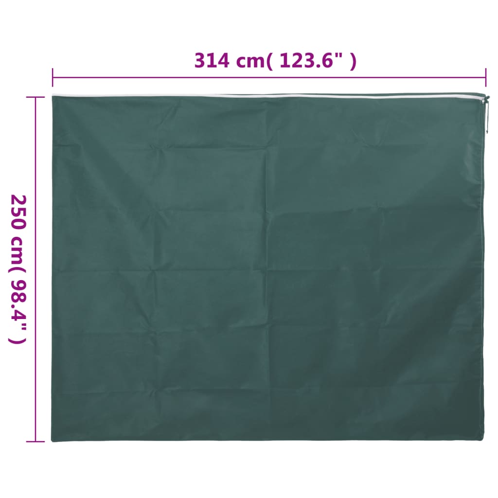 Növényvédő huzat cipzárral 70 g/m² 3,14 x 2,5 m