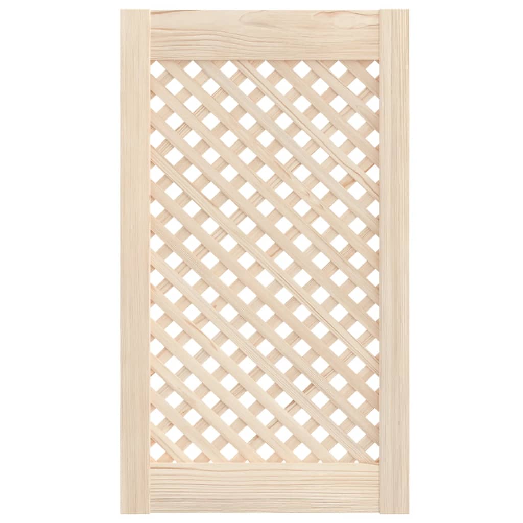 2 db tömör fenyőfa rácsos szekrényajtó 39,5x69 cm