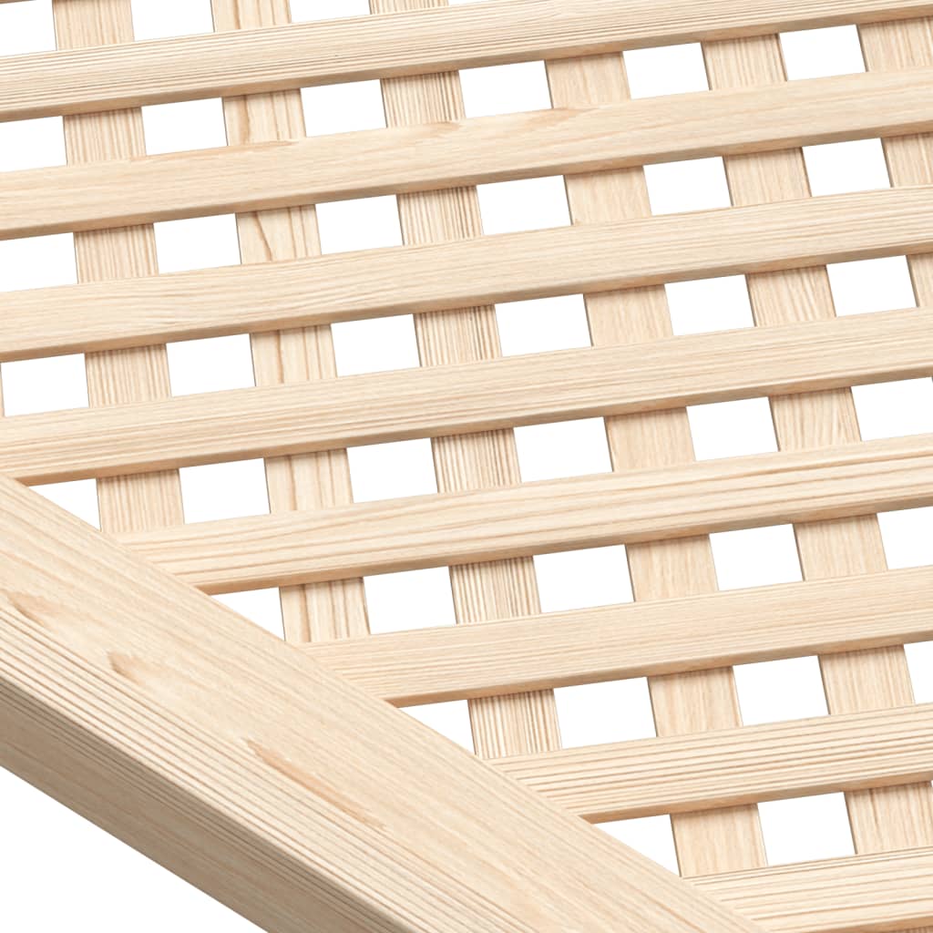 2 db tömör fenyőfa rácsos szekrényajtó 39,5x69 cm