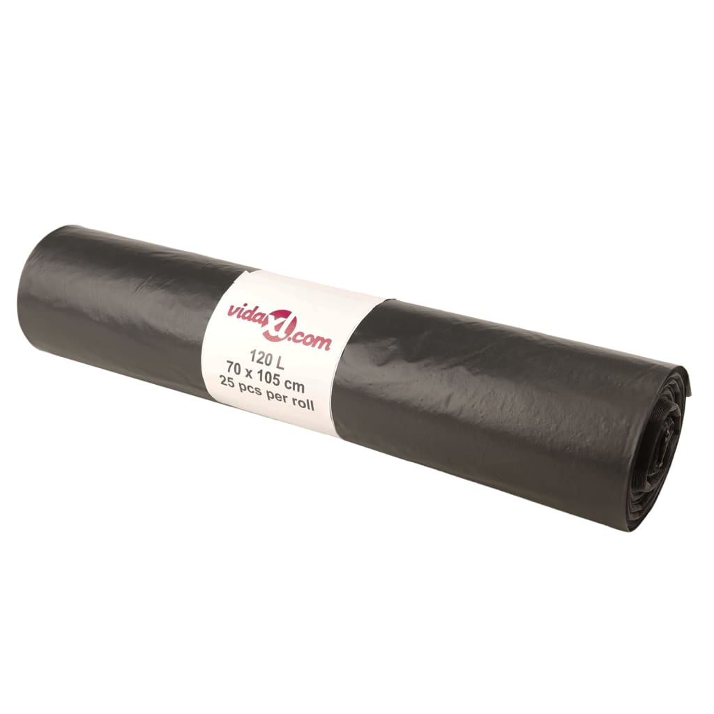 Szemeteszsákok 250 db fekete 120 l