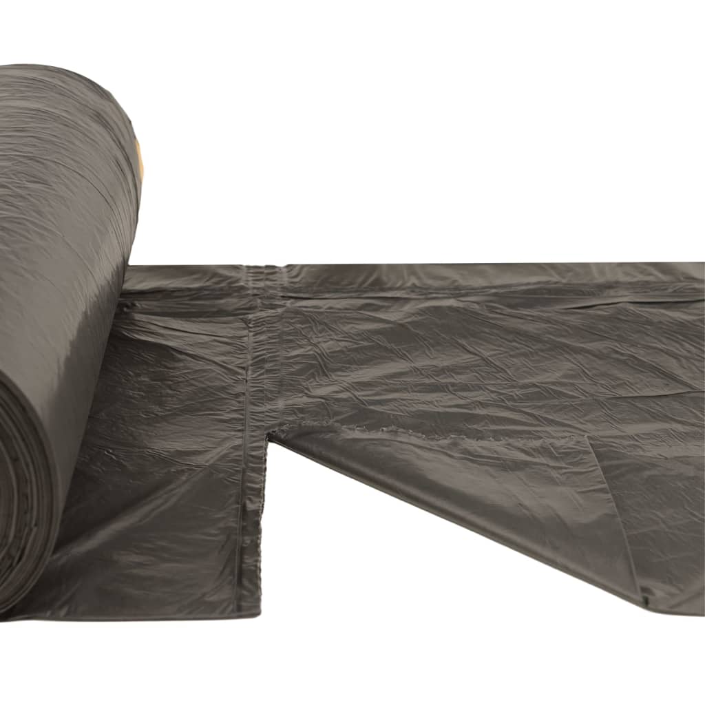 Szemeteszsákok húzózsinórral 250 db fekete 120 l