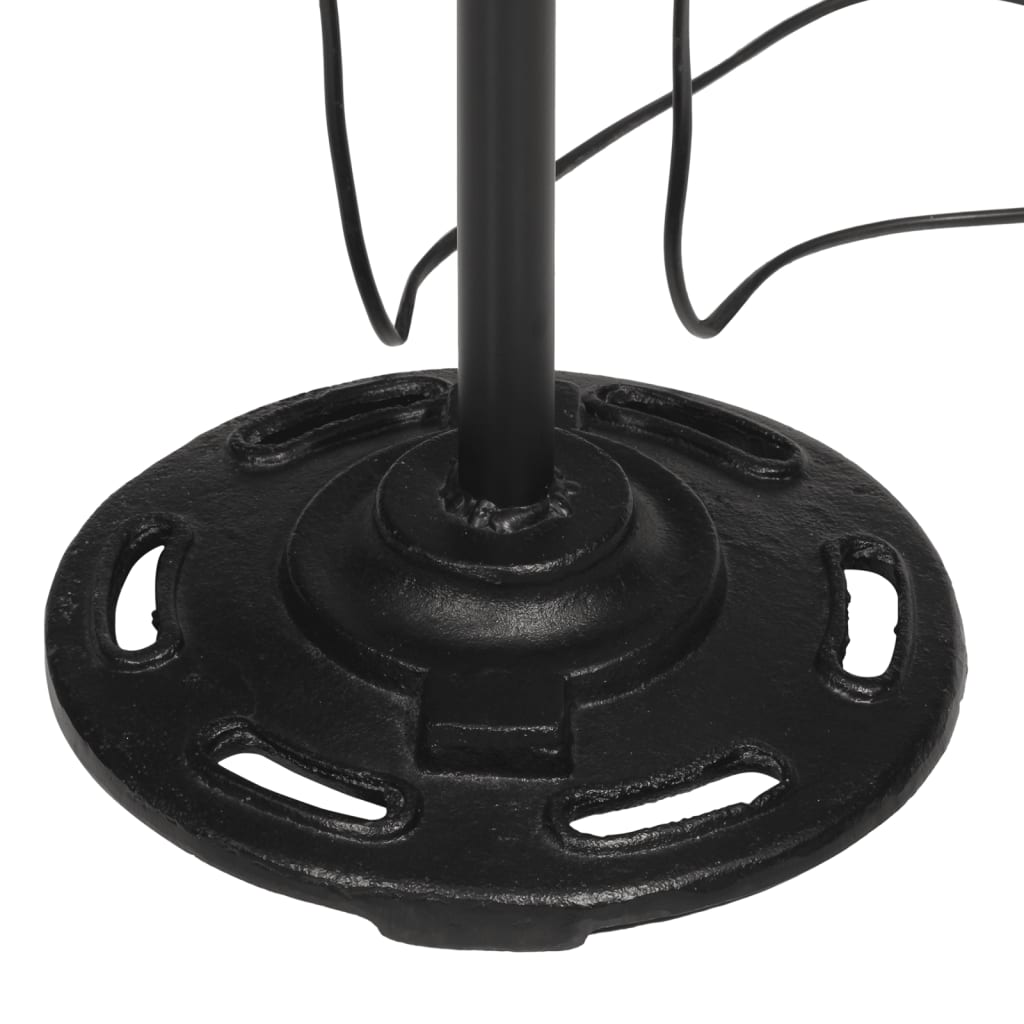 Kopott piros fali lámpa 25 w 25x25x90/160 cm e27