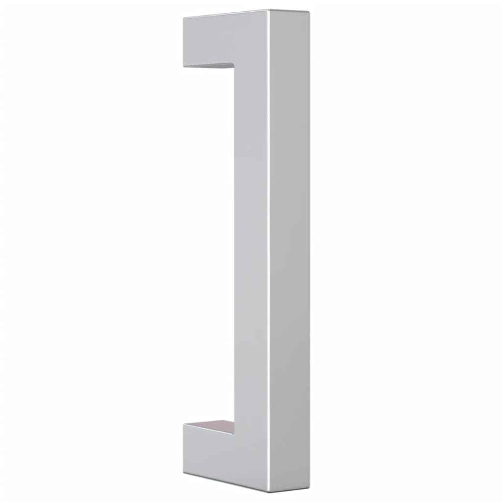 10 db ezüst rozsdamentes acél szekrényfogantyú 96 mm