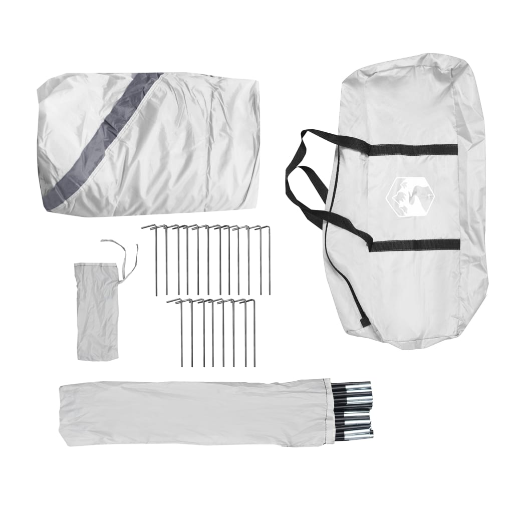 190t fehér taft rendezvénysátor 360 x 360 x 219 cm