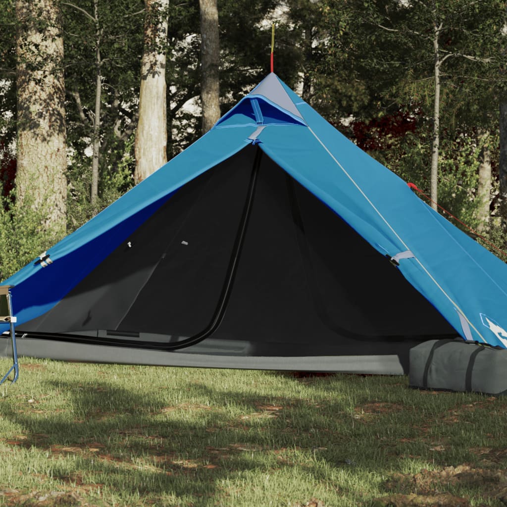 185t taffeta 1-személyes kék kempingsátor 255x153x130 cm 185t taffeta 1-személyes kék kempingsátor 255x153x130 cm