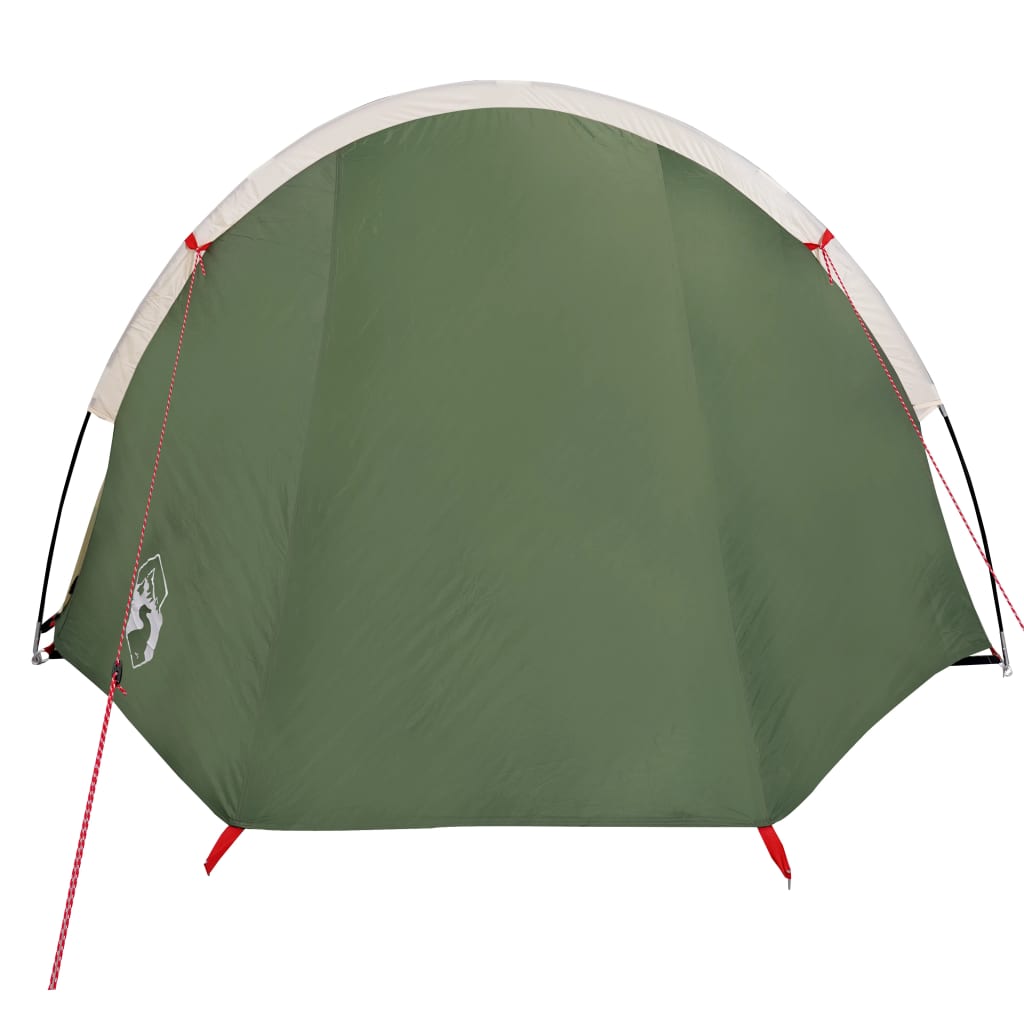185t taffeta 4-személyes zöld kempingsátor 405x170x106 cm 185t taffeta 4-személyes zöld kempingsátor 405x170x106 cm
