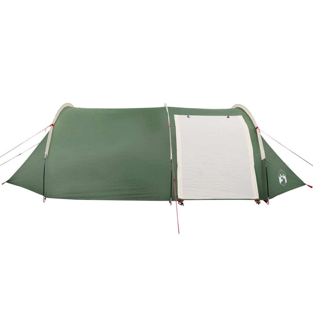 185t taffeta 4-személyes zöld kempingsátor 405x170x106 cm 185t taffeta 4-személyes zöld kempingsátor 405x170x106 cm