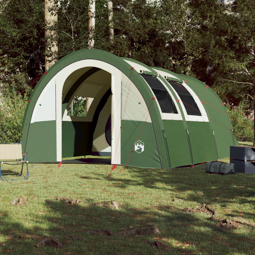 185t taffeta 4-személyes zöld kempingsátor 483x340x193 cm 185t taffeta 4-személyes zöld kempingsátor 483x340x193 cm