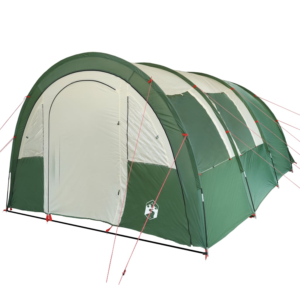 185t taffeta 4-személyes zöld kempingsátor 483x340x193 cm 185t taffeta 4-személyes zöld kempingsátor 483x340x193 cm