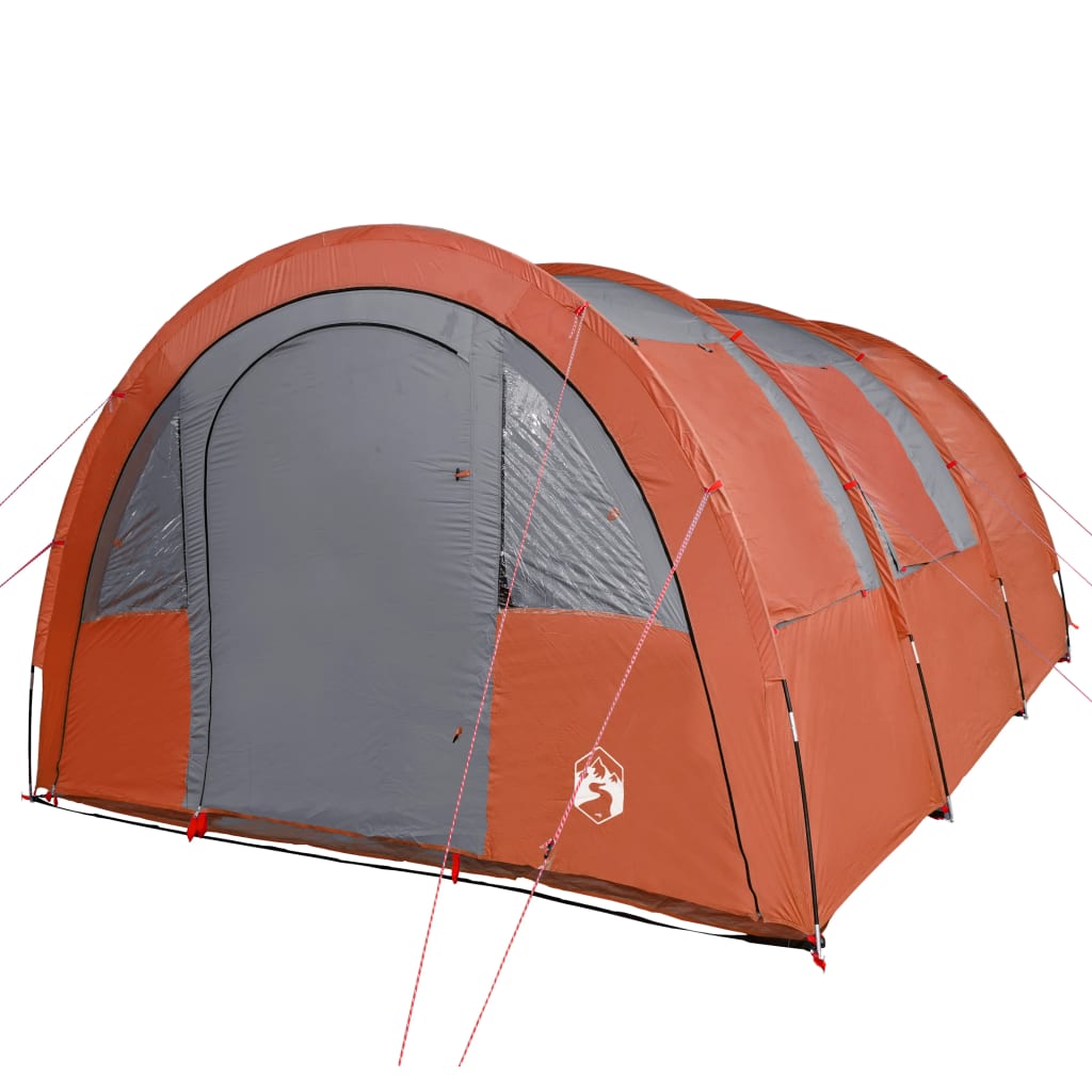 185t taffeta 4-személyes szürke-narancs sátor 483x340x193 cm 185t taffeta 4-személyes szürke-narancs sátor 483x340x193 cm