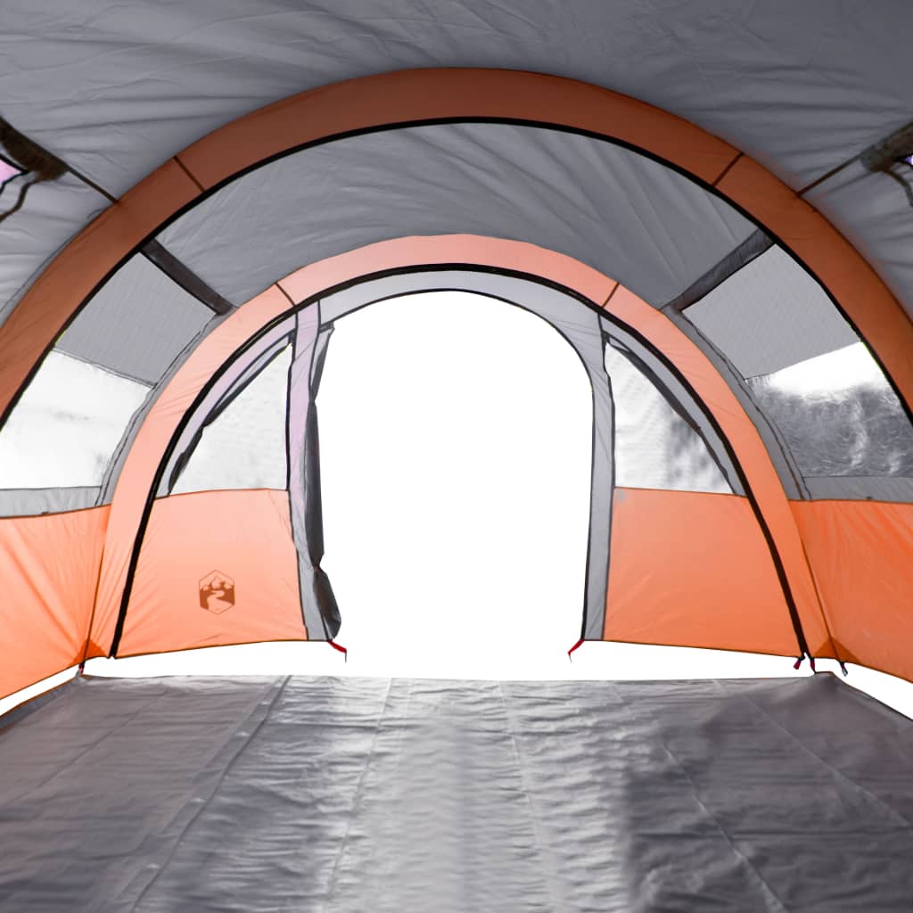185t taffeta 4-személyes szürke-narancs sátor 483x340x193 cm 185t taffeta 4-személyes szürke-narancs sátor 483x340x193 cm