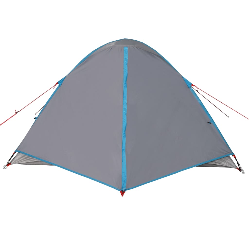 190t taffeta 3-személyes kék kempingsátor 240x217x120 cm