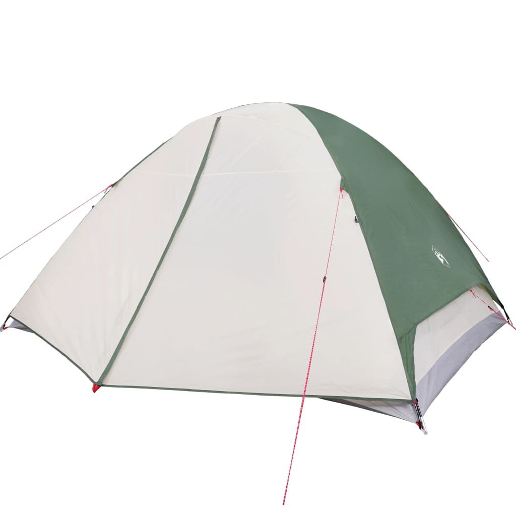 190t taffeta 6-személyes zöld kempingsátor 348x340x190 cm 190t taffeta 6-személyes zöld kempingsátor 348x340x190 cm